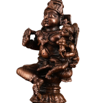 Pure Copper Relaxed Sita Ram Idol 4 Inch - Divine Couple Temple | Jaipurio